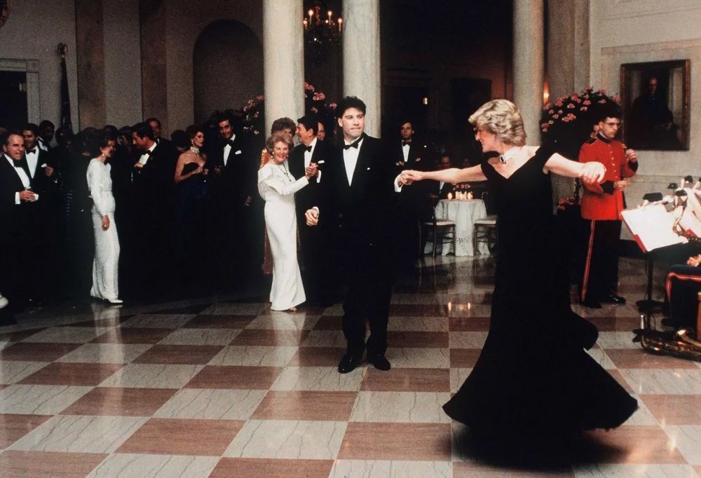 Принцесса Диана в Travolta dress